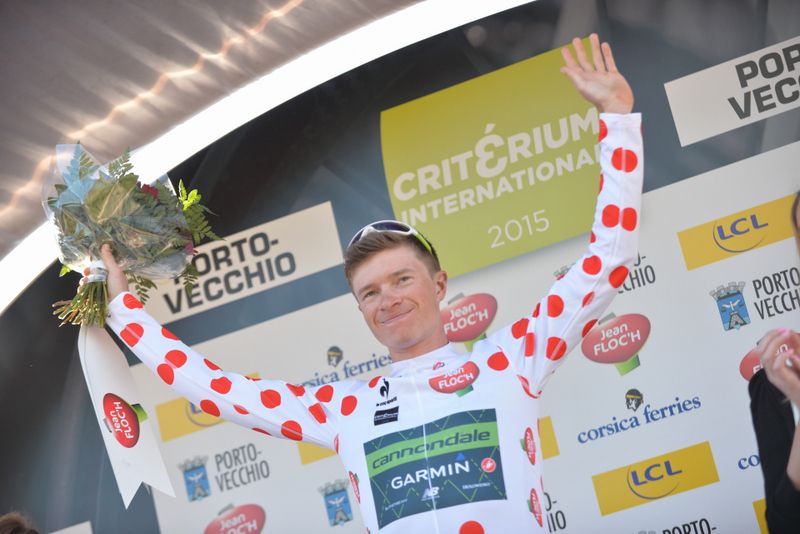 Ben King (Cannondale-Garmin) also leads the KOM classification