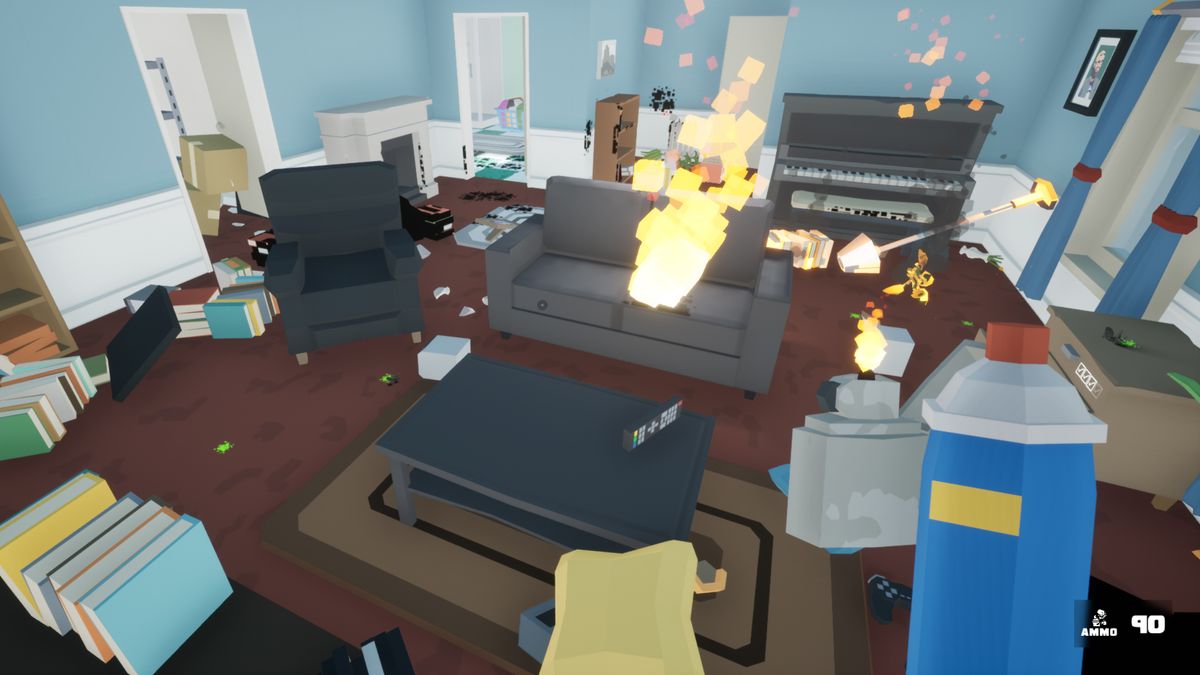 Trying to play Kill It With Fire without trashing my entire house isn't going so well | PC Gamer