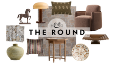 an assortment of fall decor from Crate & Barrel