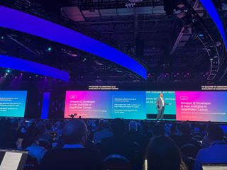 AWS reinvent 2024 stage