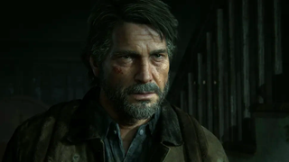 Joel in The Last Of Us Part 2 looks deeply concerned.