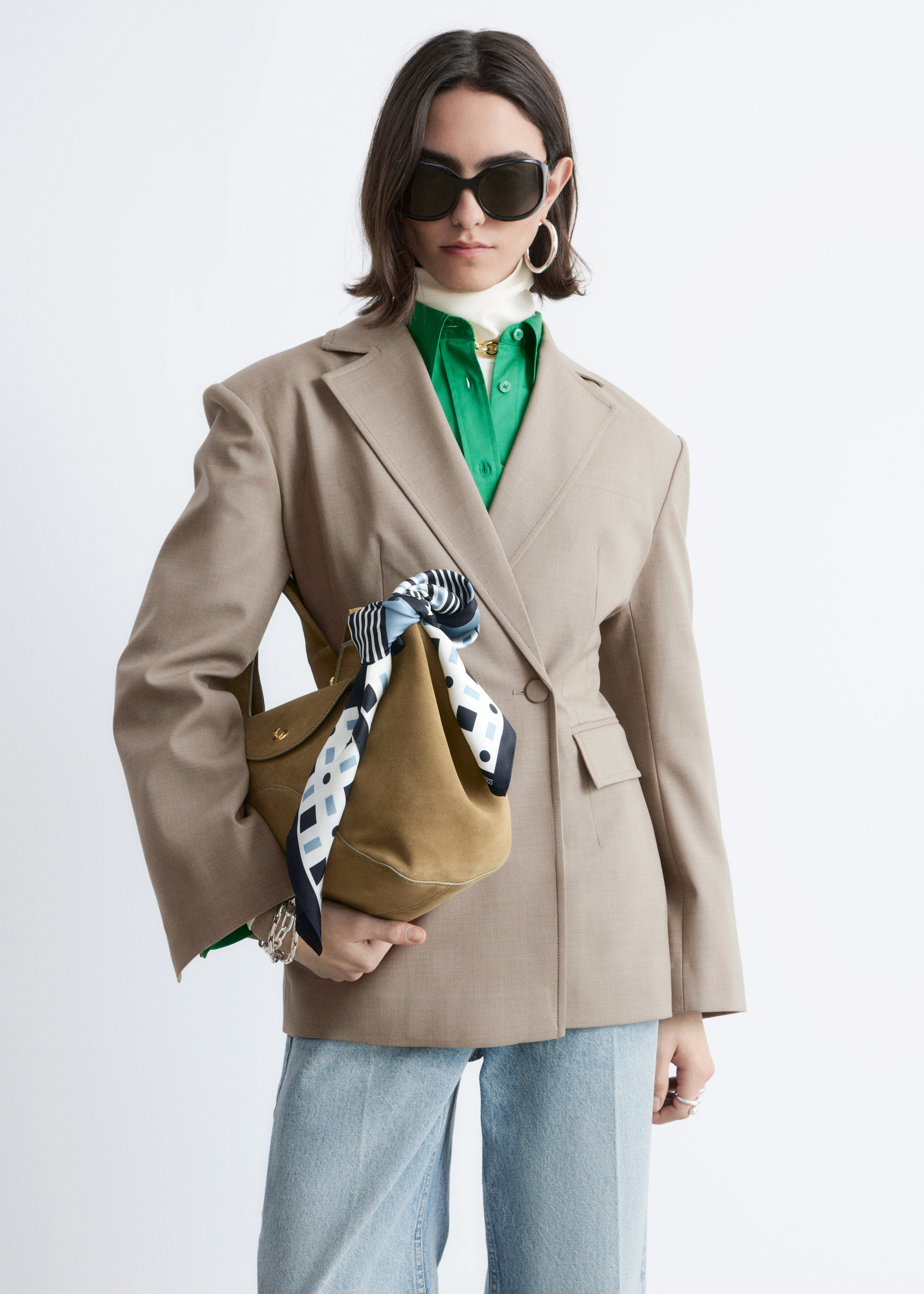 Tapered Merino-Wool Blazer