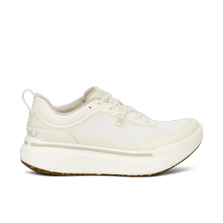 white platform sneakers by Ahnu