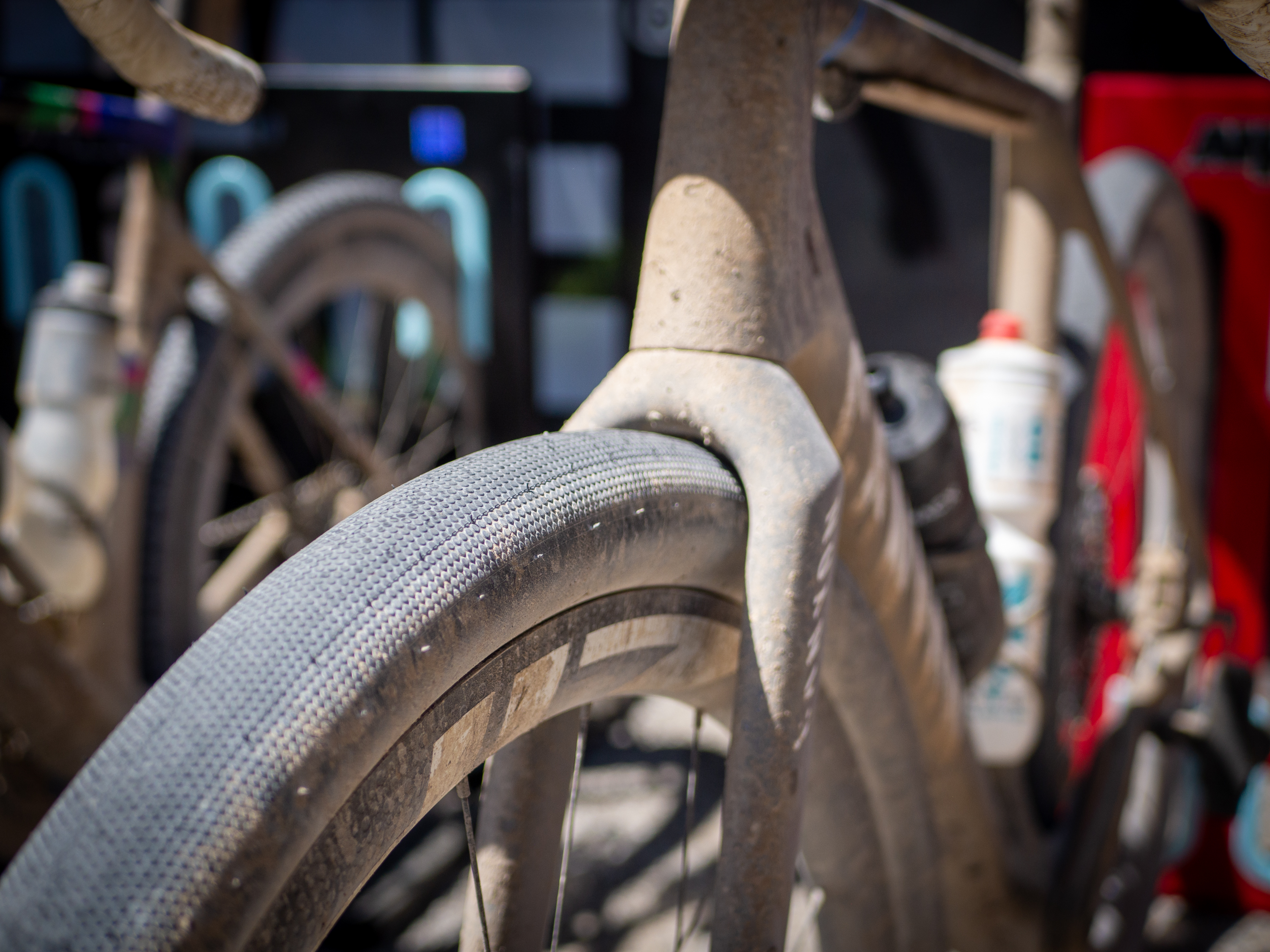 Big tyres found at Unbound Gravel