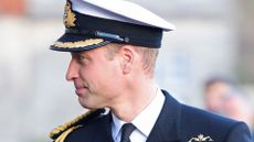 prince william at a naval college graduation