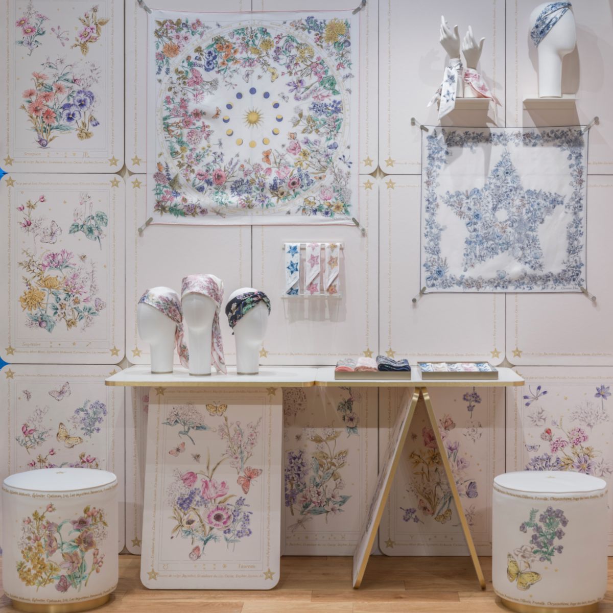 the dior lucky pop up at harrods
