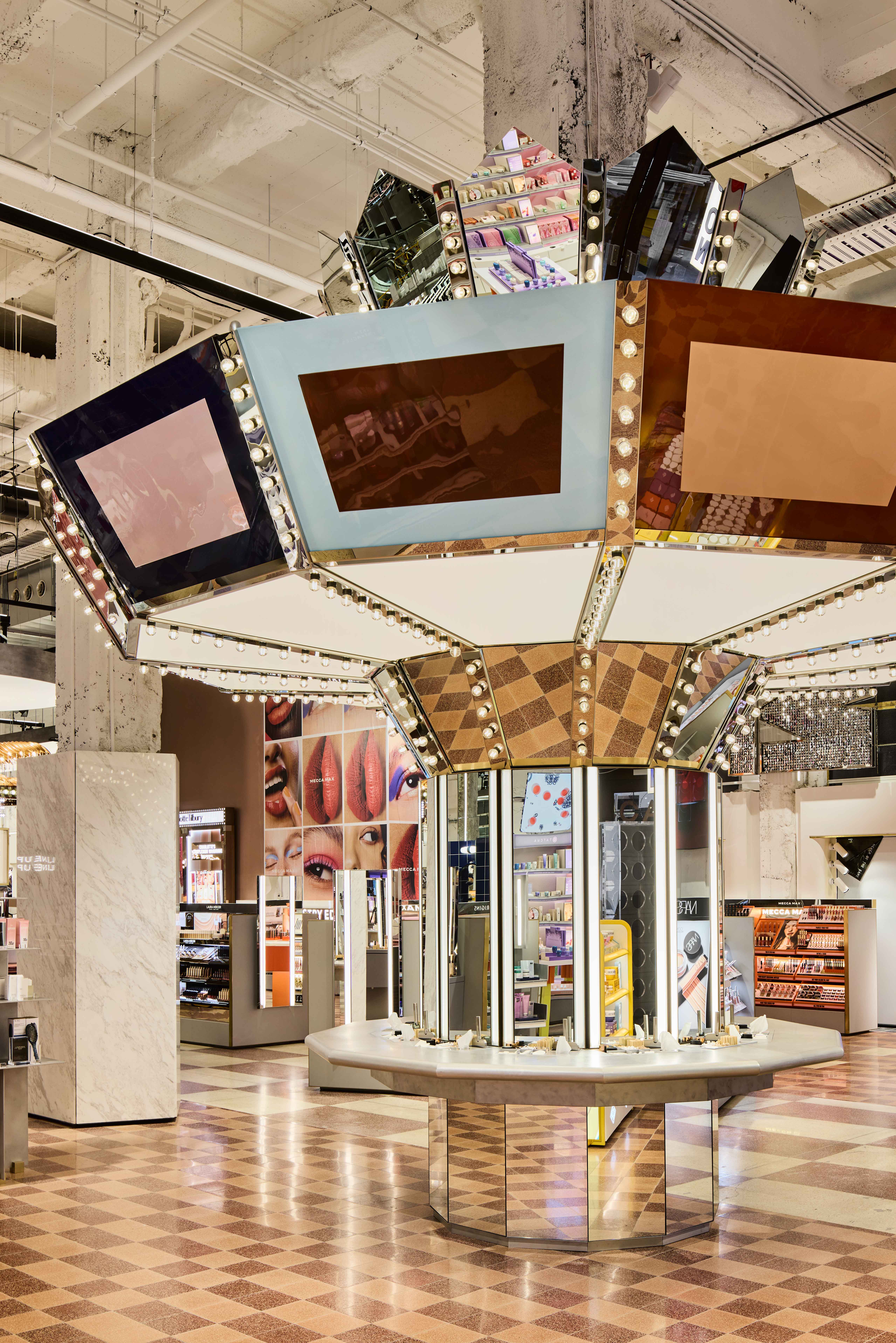 Interior of Mecca Melbourne store