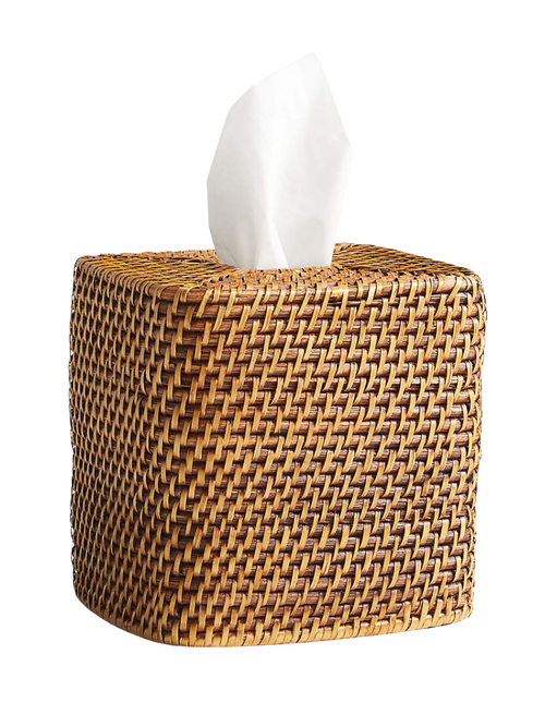 Sedona Honey Square Tissue Box Cover