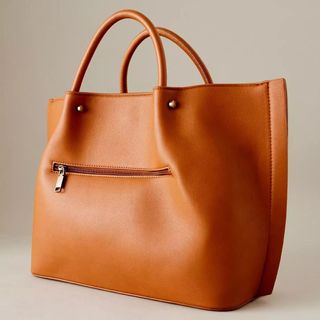 Faux-Leather Tote Bag from Anthropologie