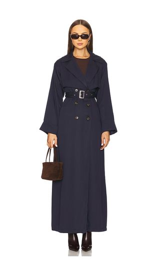 Victoria Floor Length Trench