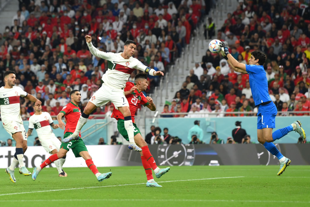 Morocco goalkeeper Bounou