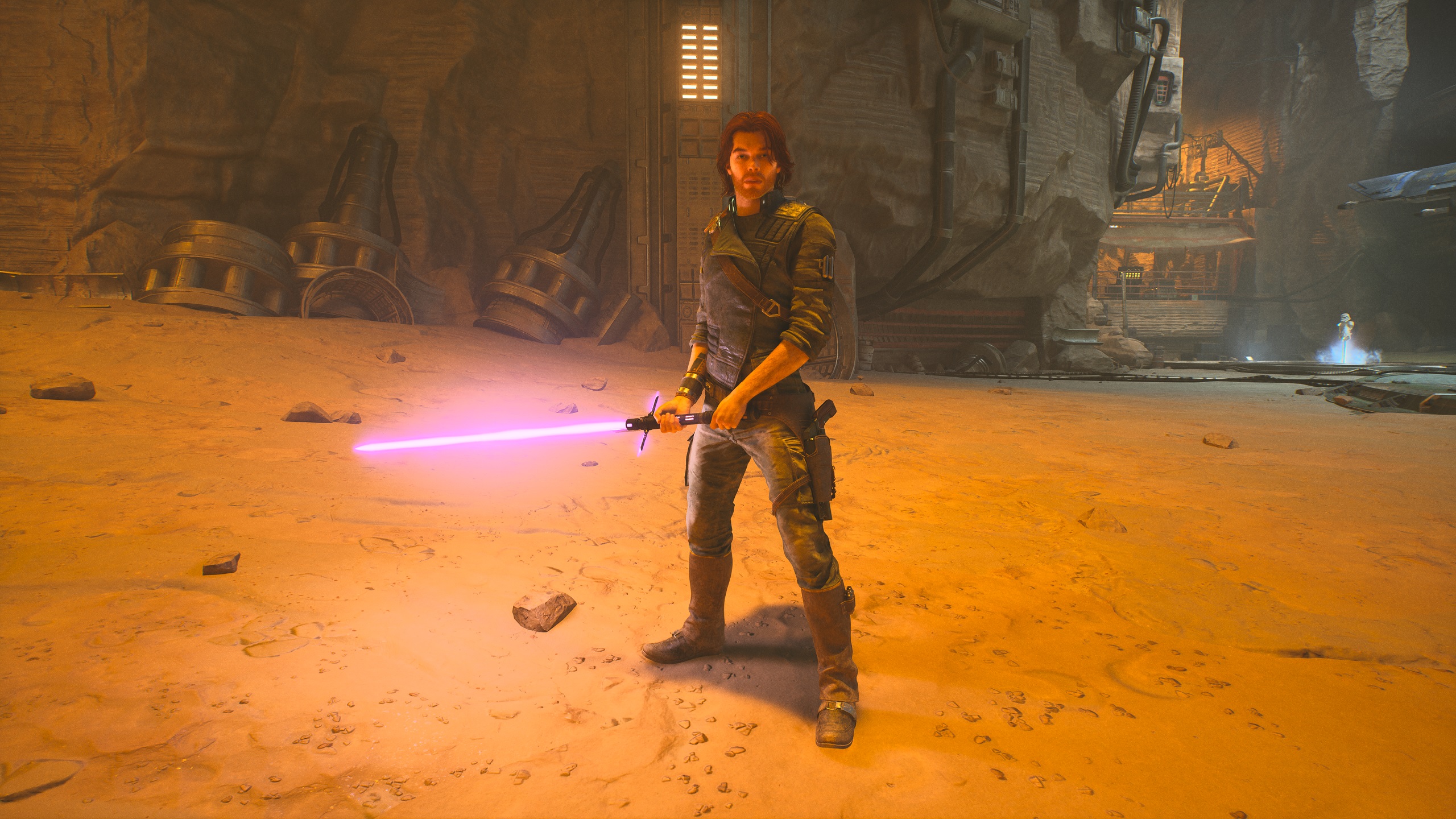 Star Wars Jedi: Survivor lightsaber stance crossguard