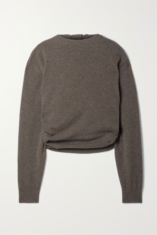 THE ROW Laris twisted cashmere sweater