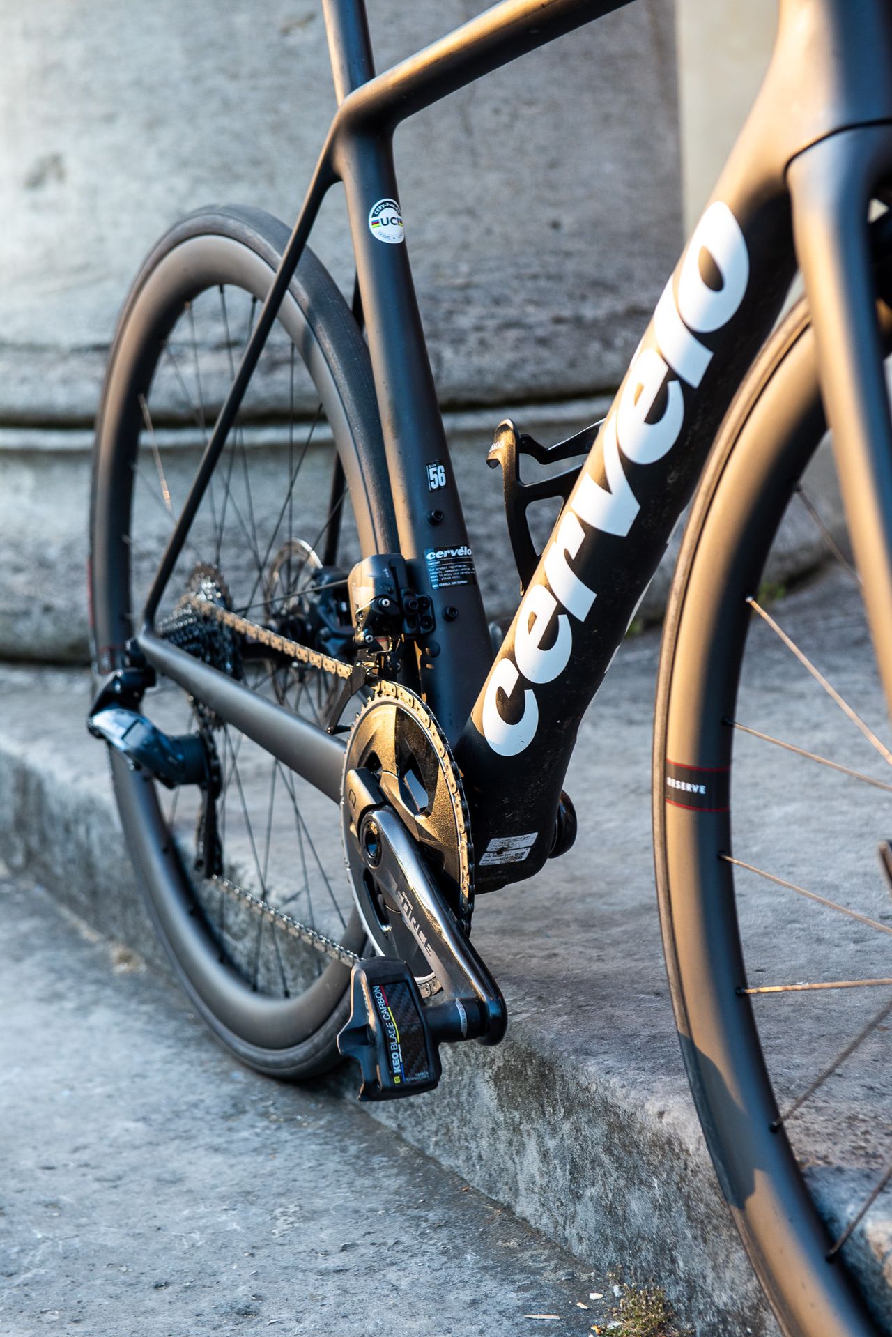 Cervelo R5 Sram AXS bike images and detailss