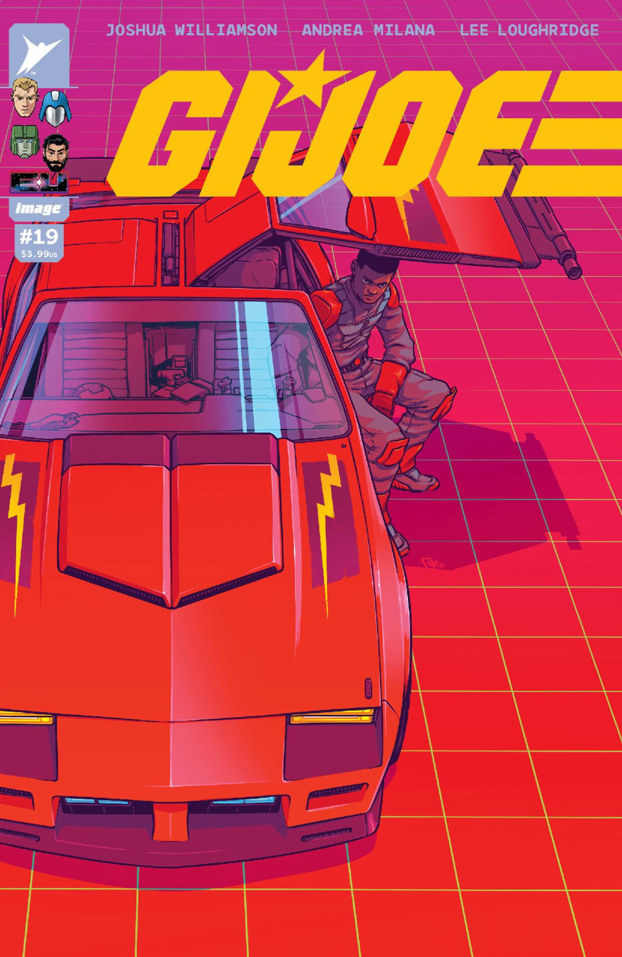 GI Joe #19 cover by Pye Parr