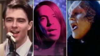 Images from the videos for Weezer’s Buddy Holly, Red Hot Chili Peppers Under The Bridge and Meat Loaf’s I’d Do Anything For Love