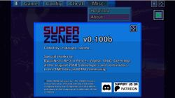 Some Super ZSNES screenshots