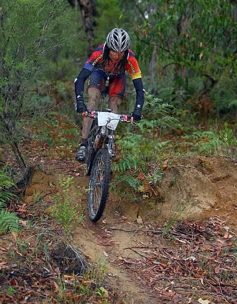 Tinker Juarez racing the Otway Odyssey in 2008