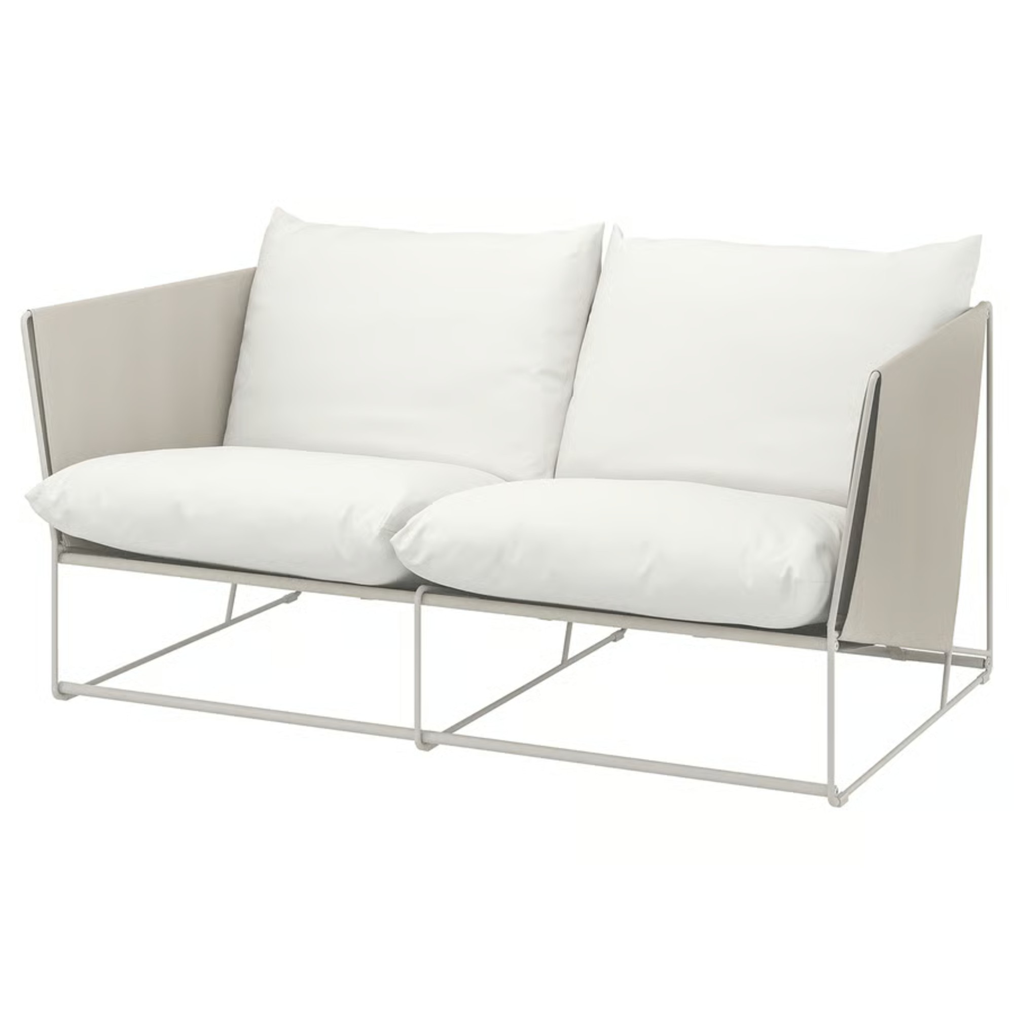 IKEA HAVSTEN 2-seat sofa, outdoor, beige