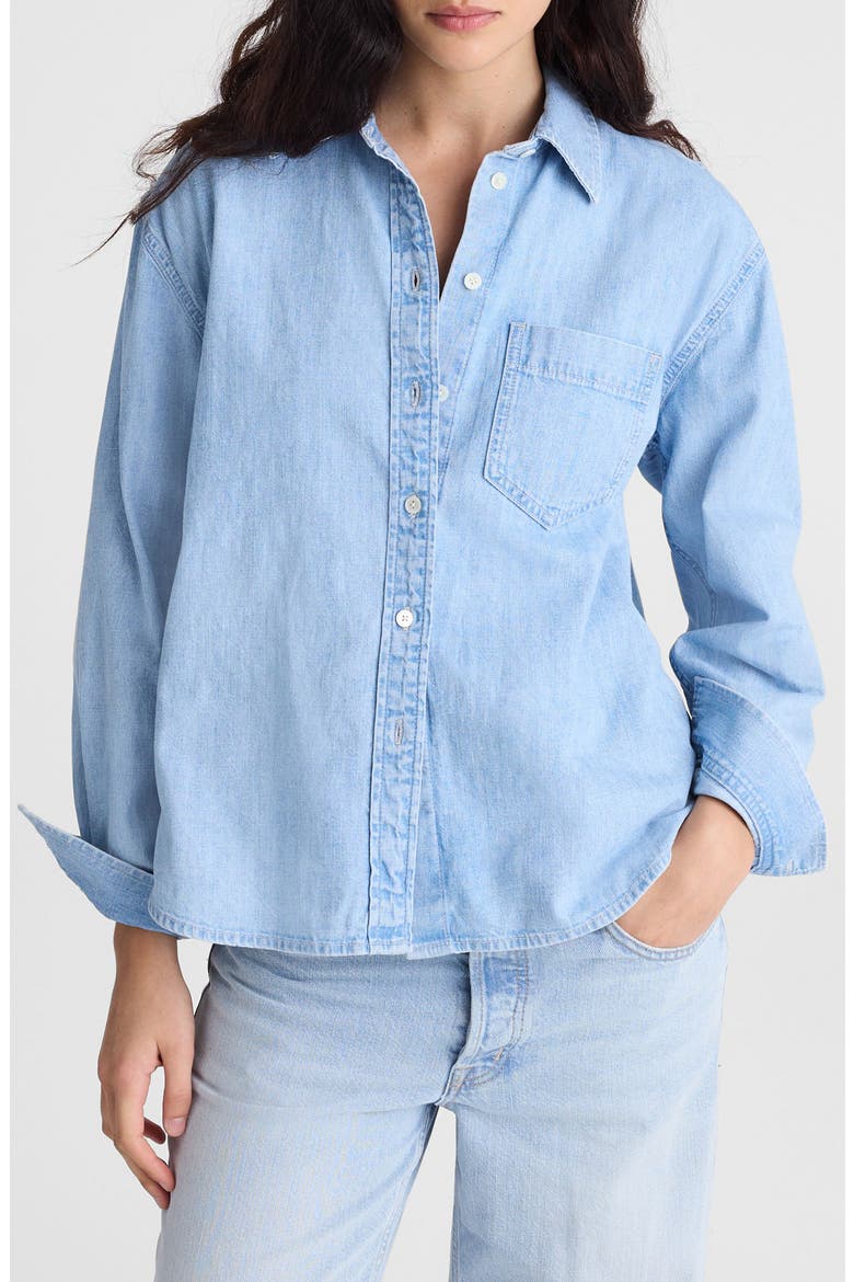 The Easy Denim Button-Up Shirt