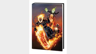 GHOST RIDER BY JASON AARON OMNIBUS HC LAND COVER [NEW PRINTING, DM ONLY]