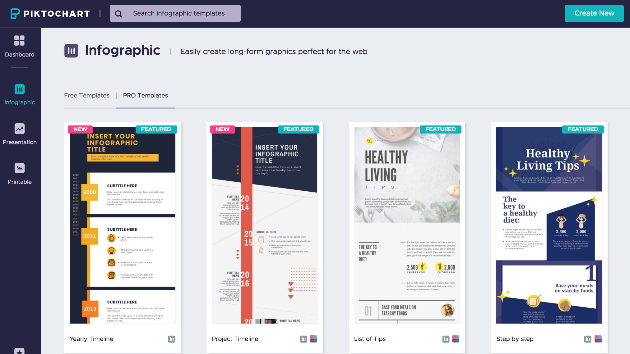 piktochart screenshot