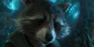 Rocket looking dour in Guardians of the Galaxy Vol. 2