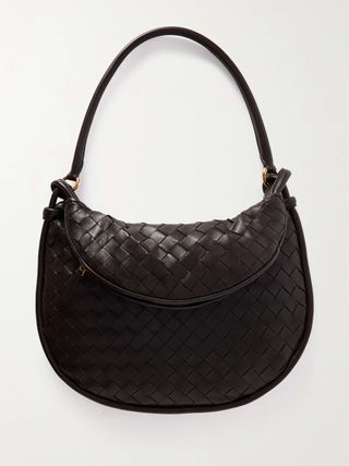 Bottega Veneta, Gemelli Medium Intrecciato Leather Shoulder Bag