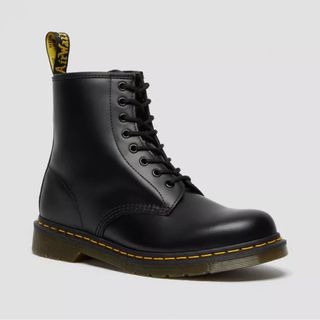 smooth leather dr martens boots