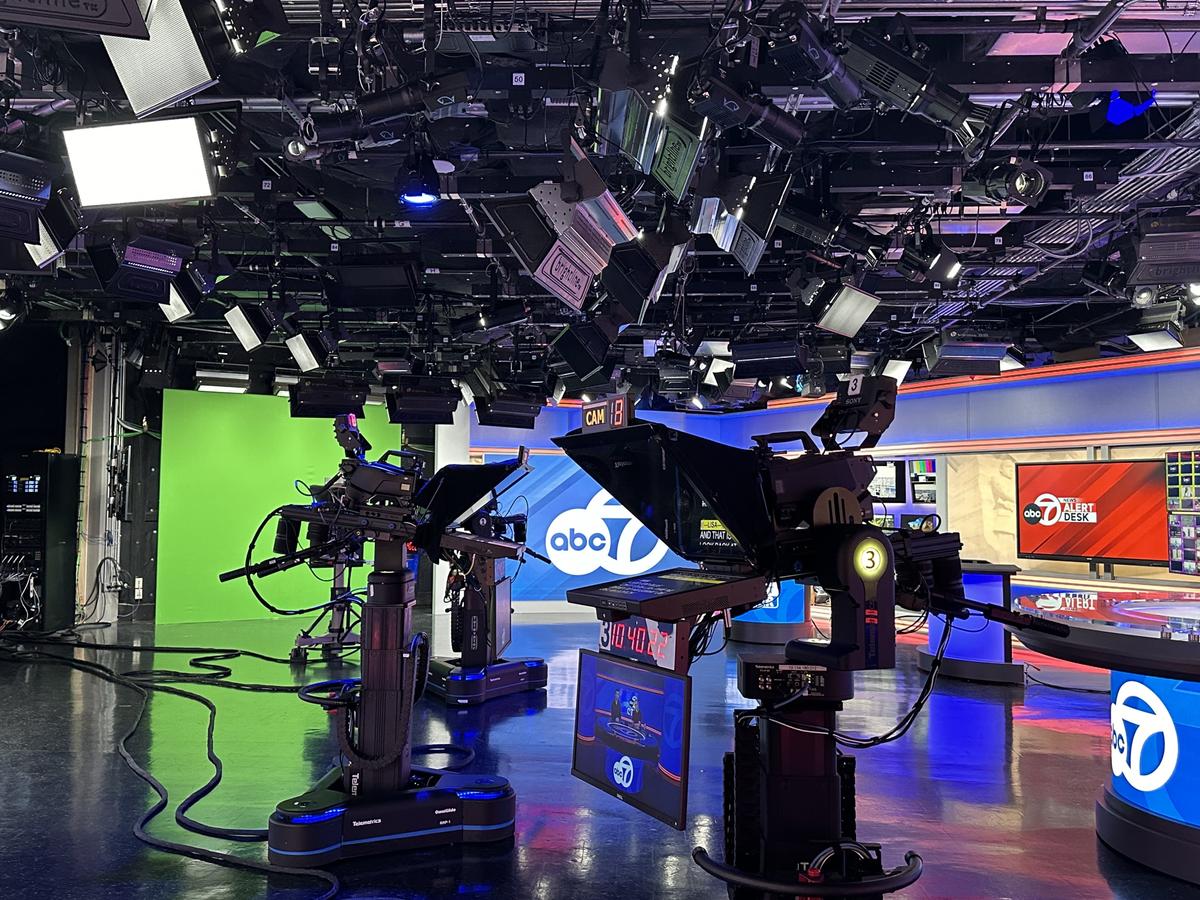 WJLA Studio A with Brightline lighting