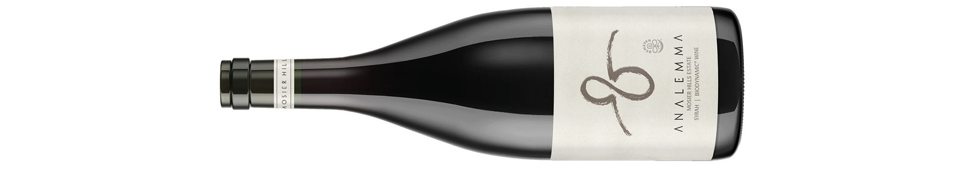 Analemma, mosier hills syrah wine