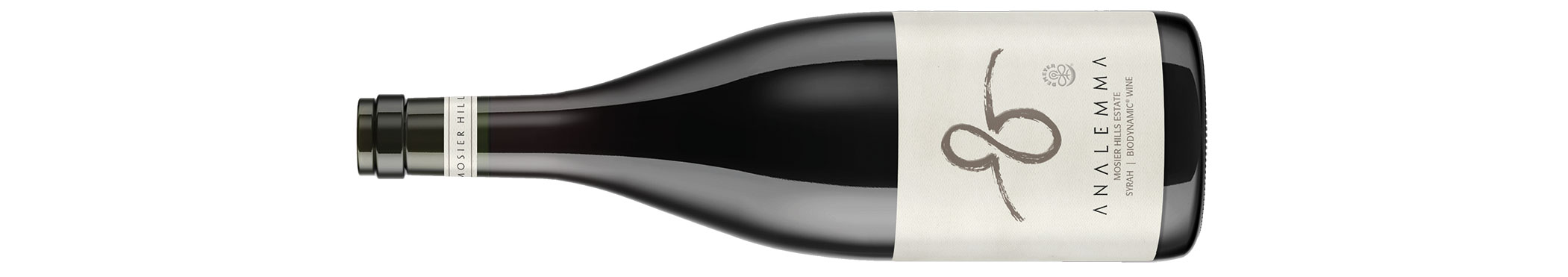 Analemma, mosier hills syrah wine