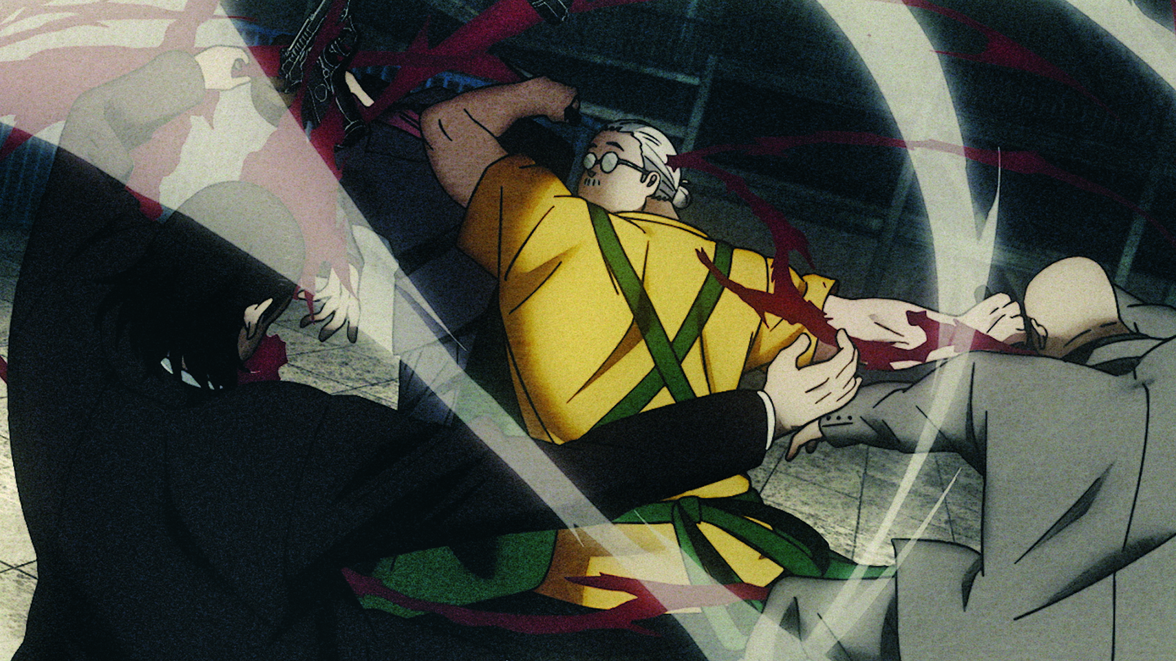 Art from the Netflix anime Sakamoto Days