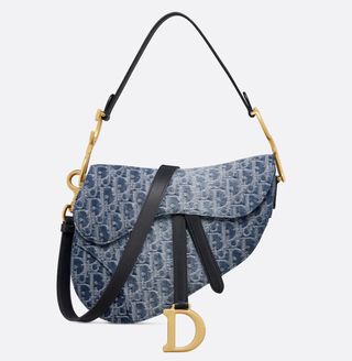 dior saddle bag denim