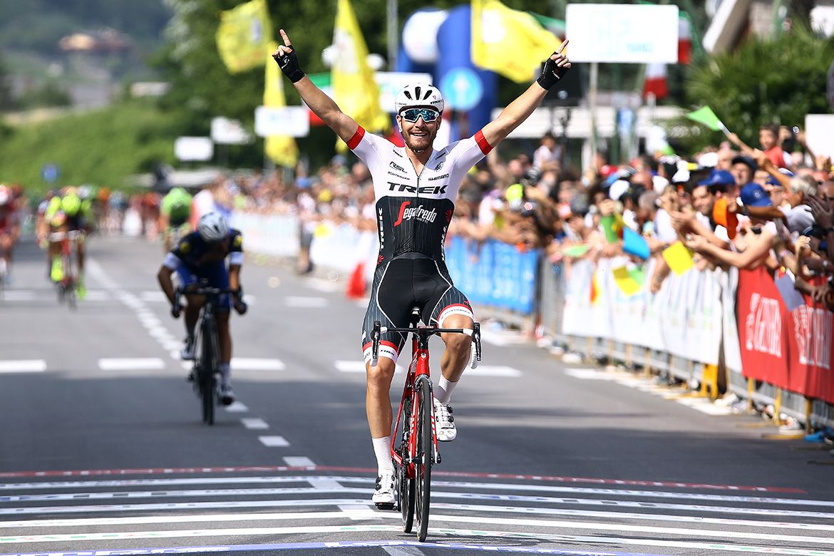 Giacomo Nizzolo (Trek-Segafredo) wins the Italian championship
