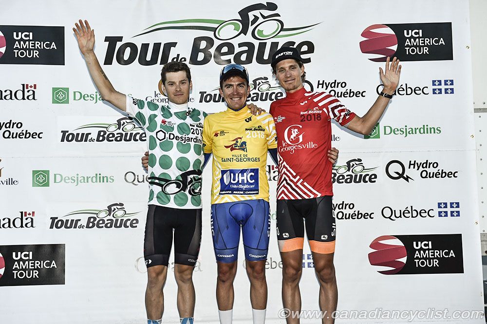 Serghei Tvetcov (UnitedHealthcare Pro Cycling) leads the Tour de Beauce