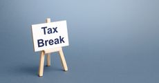 Tax break easel
