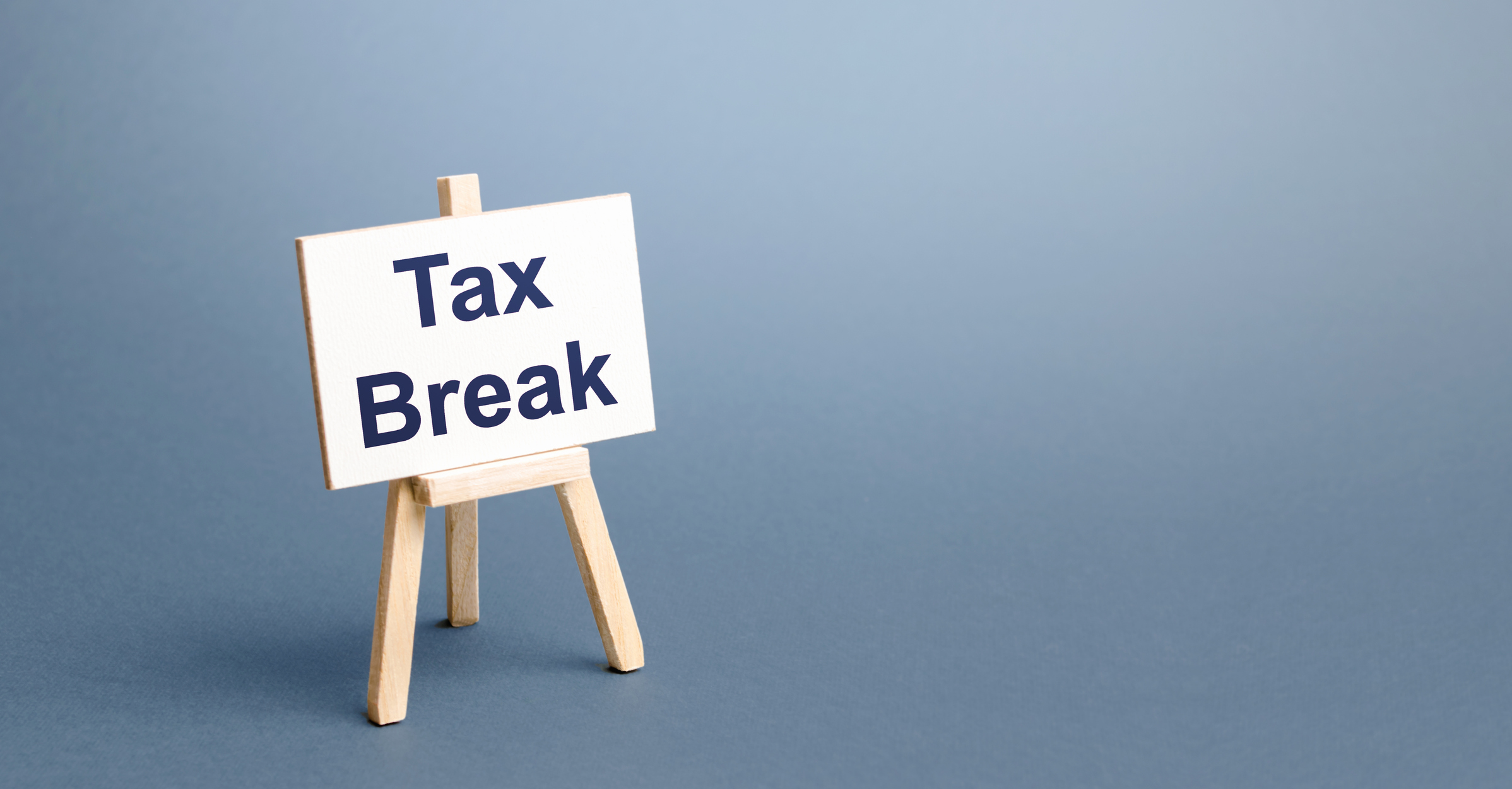 Tax break easel