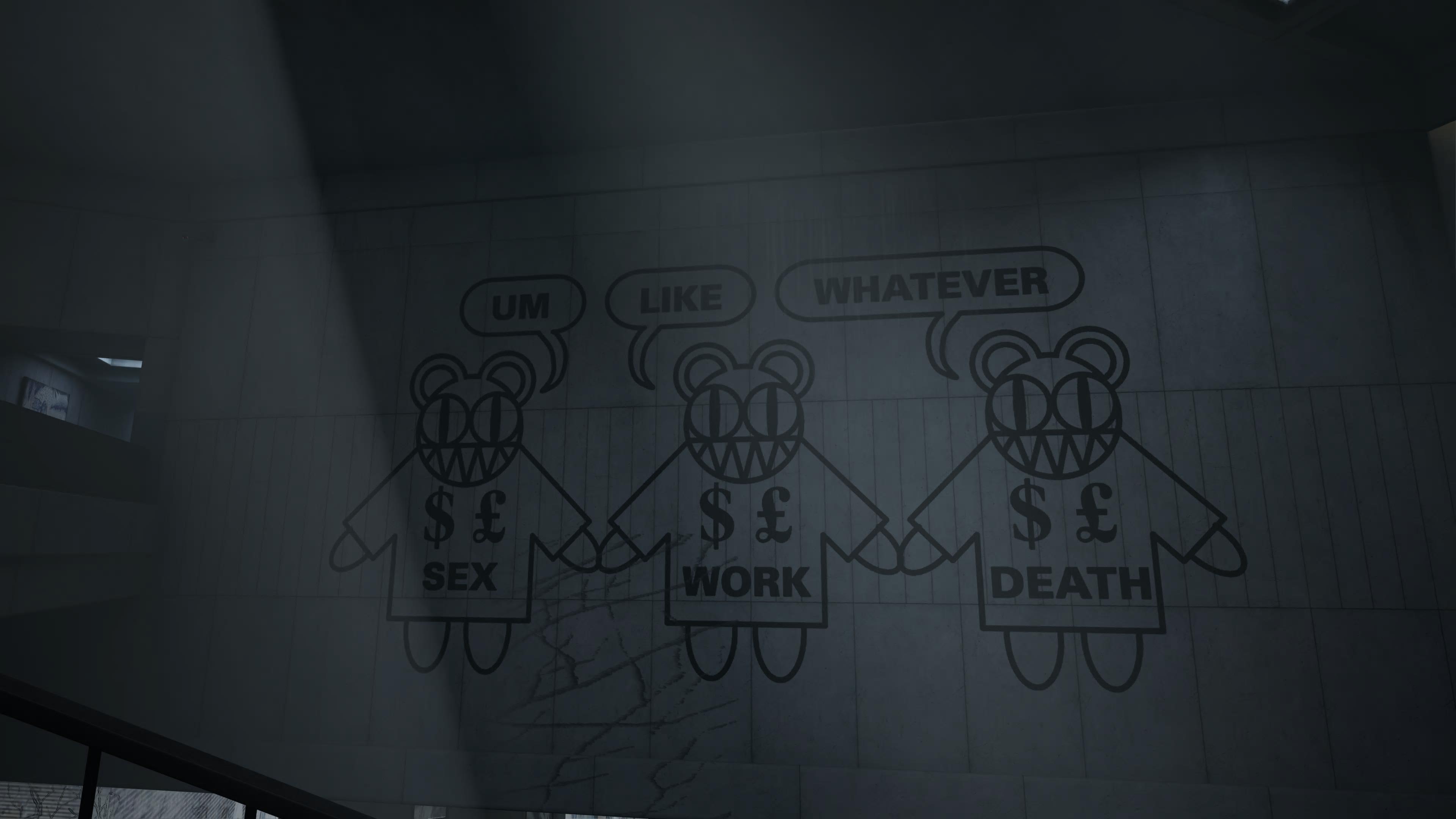 Screenshots from Kid A Mnesia Exhibition on PS5