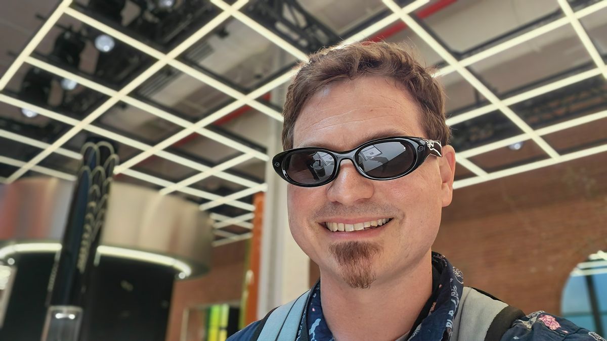 Wearing Meta AI Glasses by Kylie