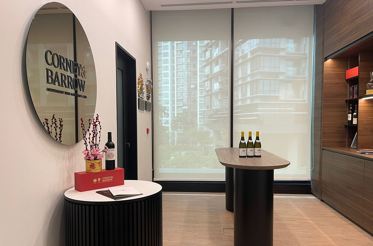 Corney &amp; Barrow Singapore Branch