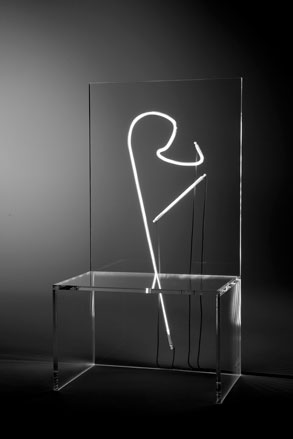 Electric chair by Robert Wilson