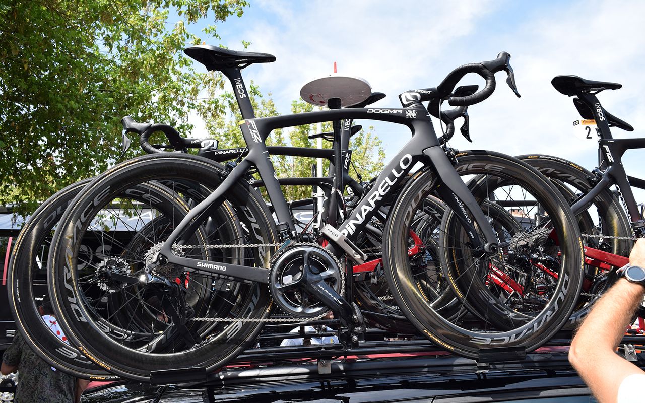 Geraint Thomas' Pinarello Dogma F12 X-Light