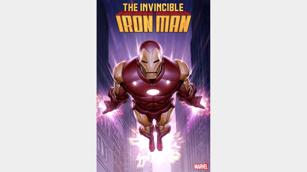 Invincible Iron Man #8 cover art