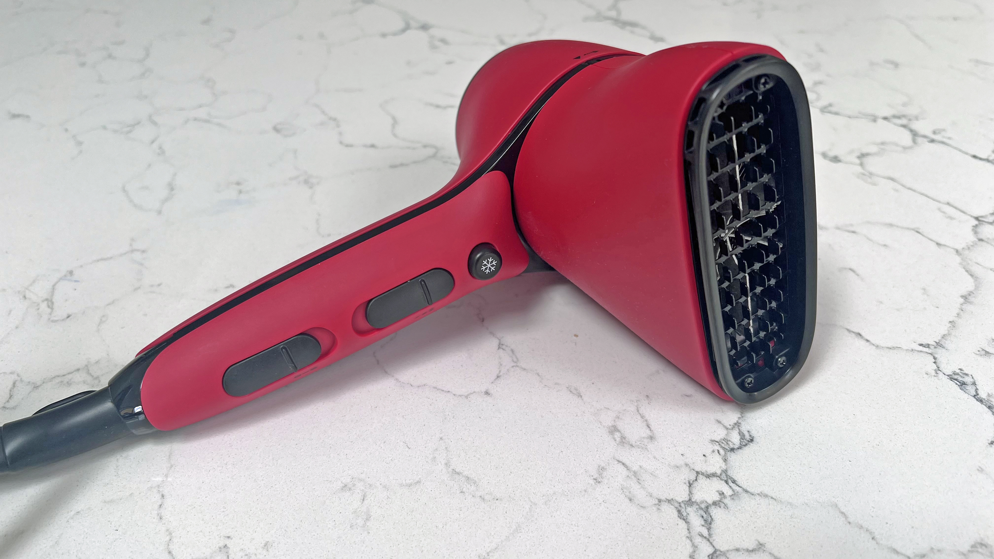 Revlon Airflow Control Dryer on reviewer's dressing table