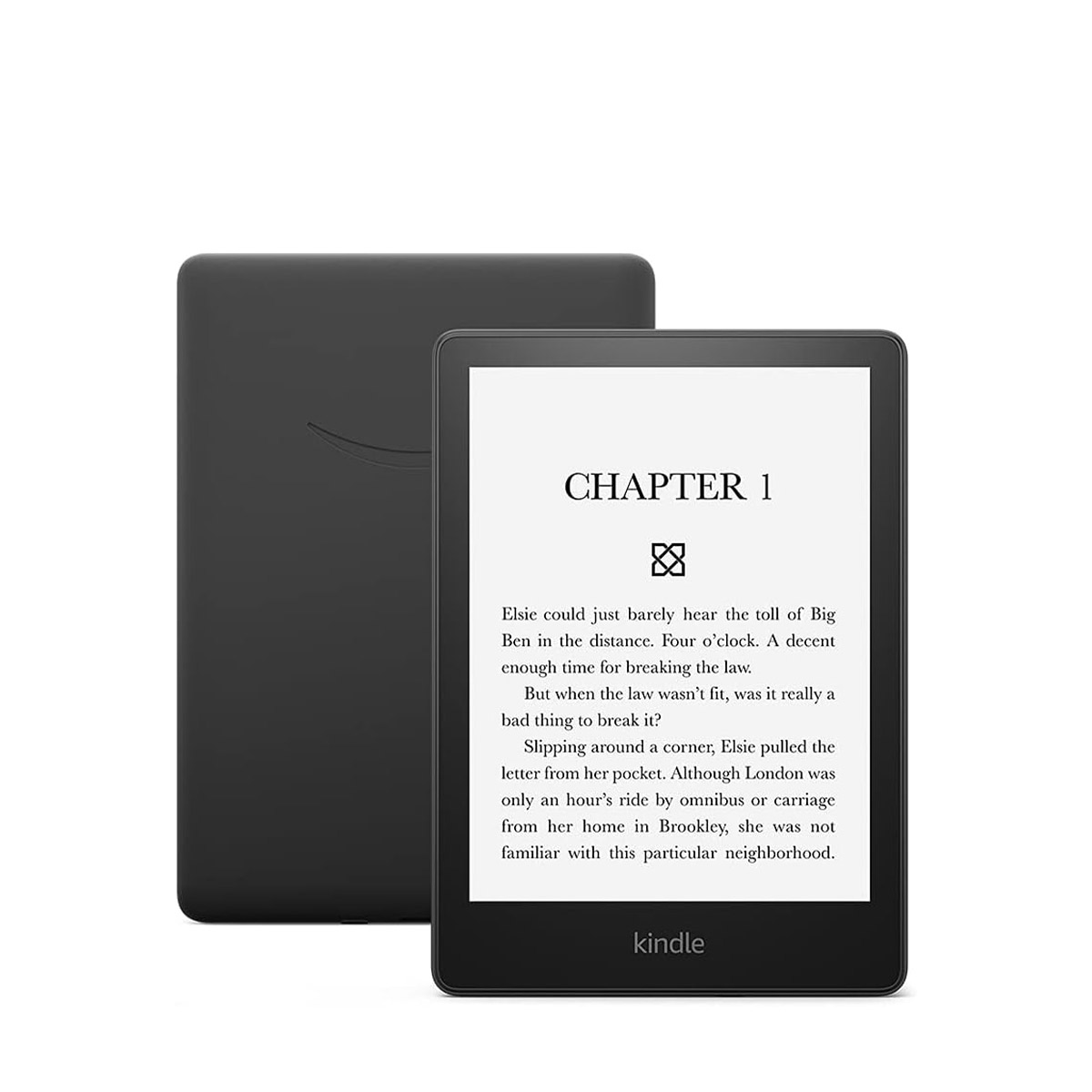 Amazon Kindle Paperwhite on a white background