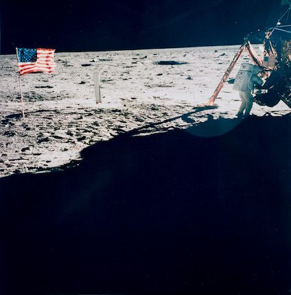 NEIL ARMSTRONG DURING APOLLO 11 EVA