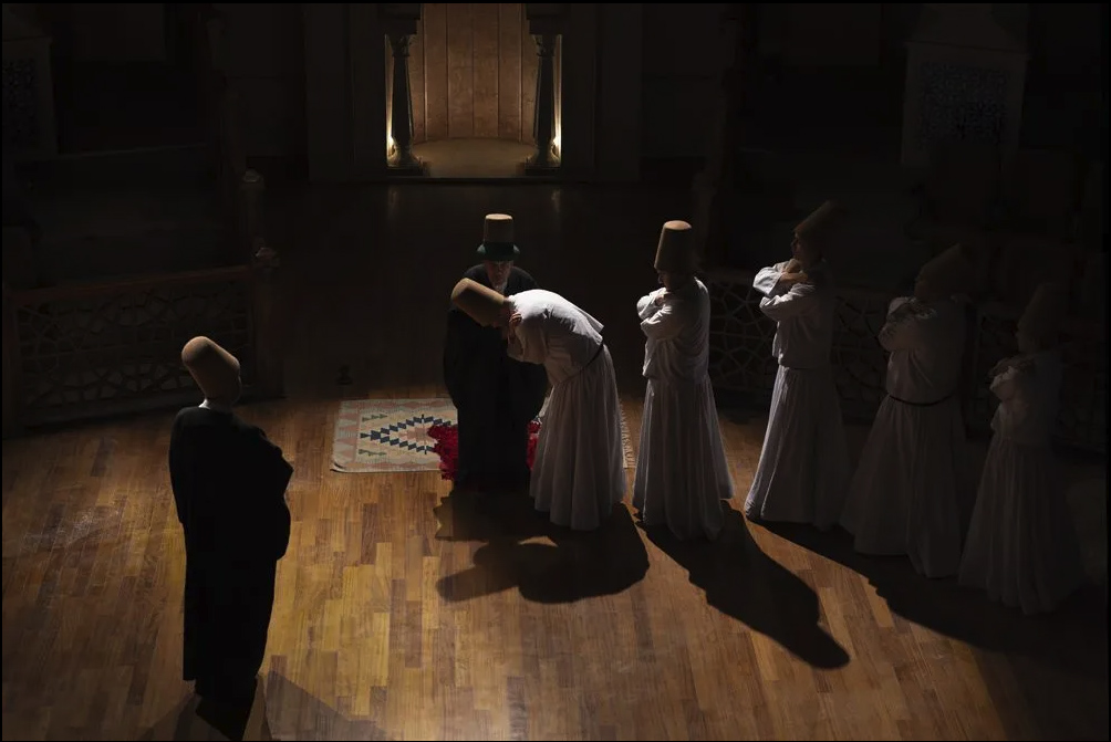 Travel Photographer of the Year 2025 winner Athanasios Maloukos' winning portfolio called Whirling Devotion: Rituals of Sufism in Anatolia.