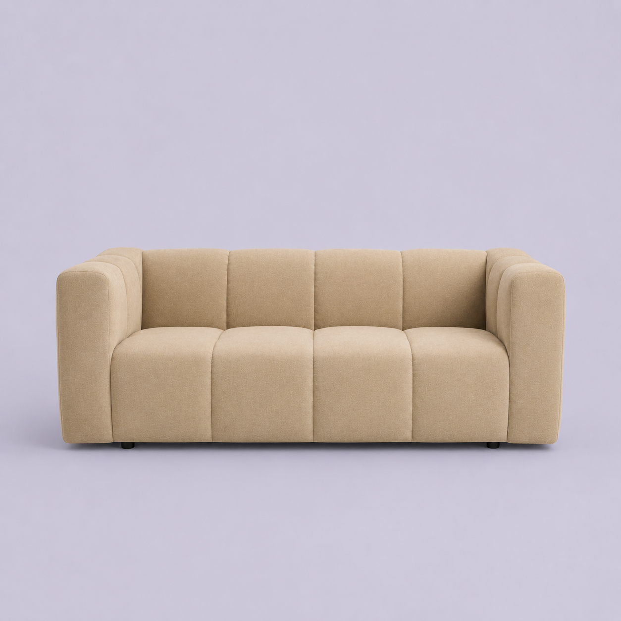 Bubble sofa on a purple background