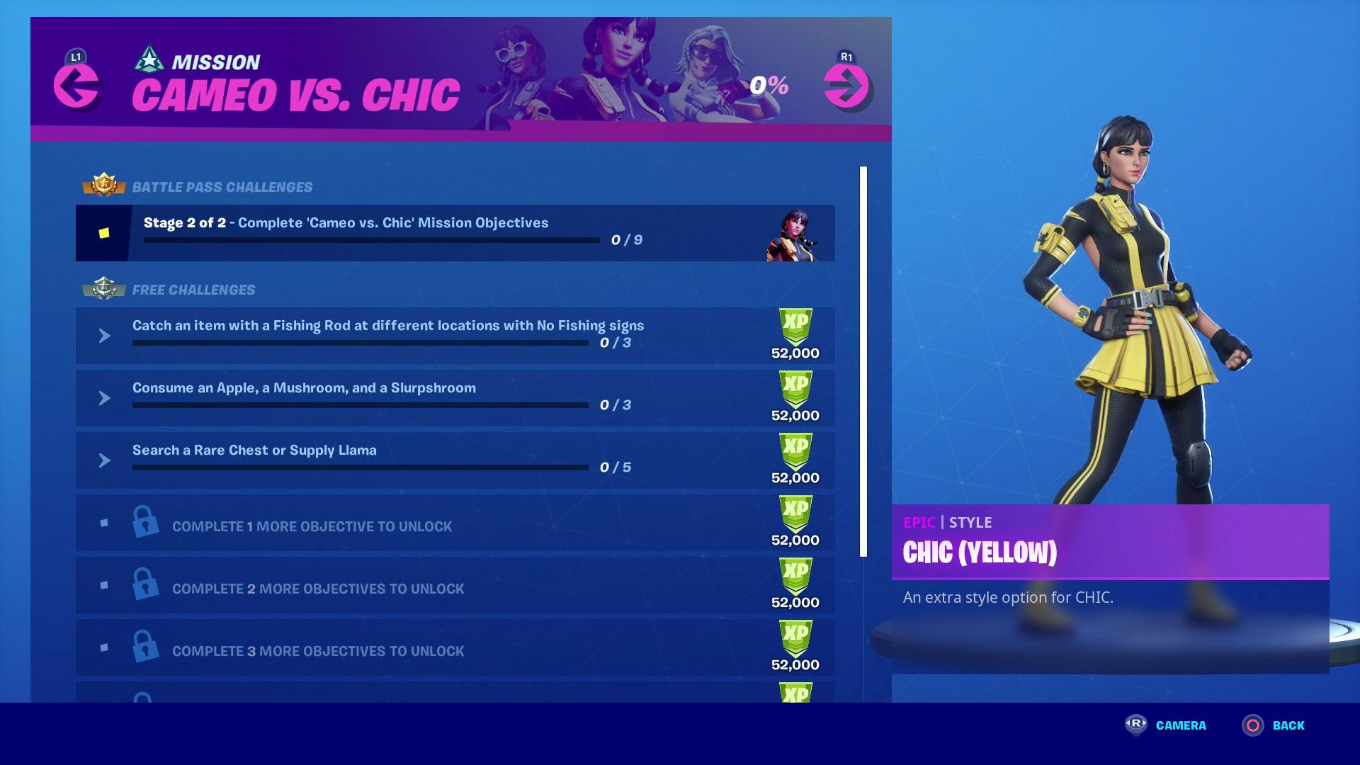 Fortnite Overtime Challenges Chapter 2 Season 1 Fortnite Cameo Vs Chic Challenges How To Beat The Overtime Challenges For Chapter 2 Season 1 Gamesradar